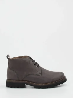 Sioux – Schnürboots aus Nubukleder Anthrazit