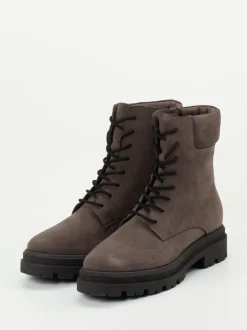 Sioux – Schnürboots aus Nubukleder grau