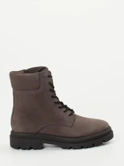 Sioux – Schnürboots aus Nubukleder grau