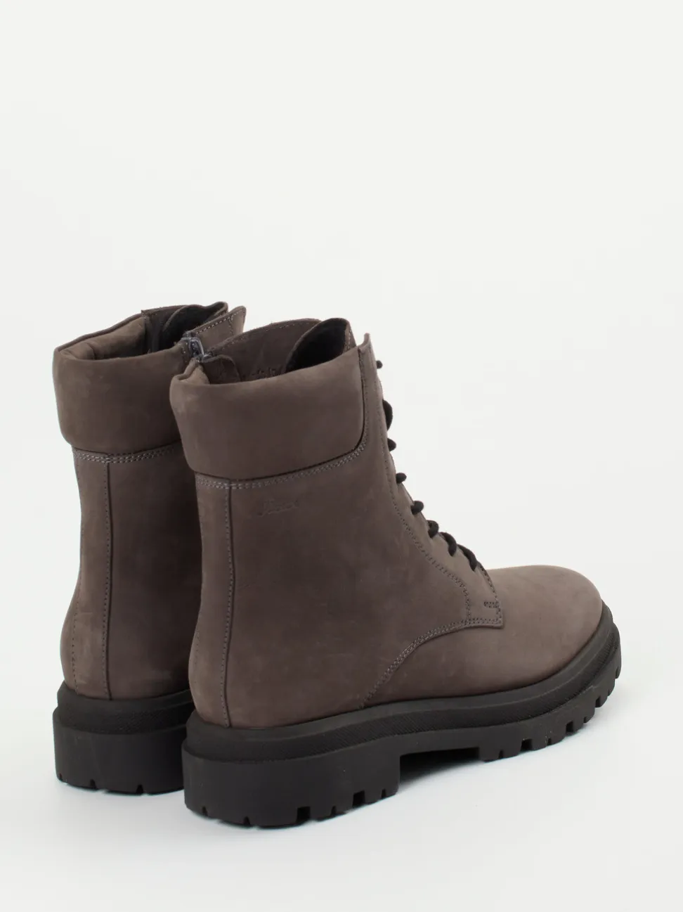 Sioux – Schnürboots aus Nubukleder grau
