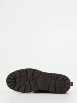 Sioux – Schnürboots aus Veloursleder braun