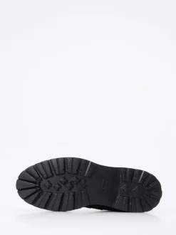 Sioux – Schnürboots aus Veloursleder dunkelbraun