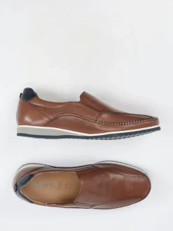 Sioux – Slipper aus Kalbleder in Braun
