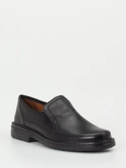 Sioux – Slipper aus Lammleder in Schwarz