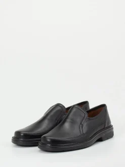 Sioux – Slipper aus Lammleder in Schwarz