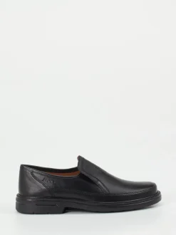 Sioux – Slipper aus Lammleder in Schwarz