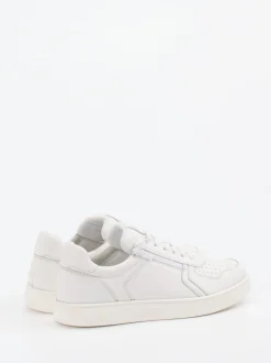 Sioux – Sneaker aus Glattleder Offwhite