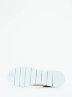 Sioux – Sneaker aus Kalbleder in Cremeweiß