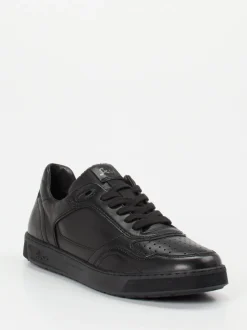 Sioux – Sneaker aus Kalbleder schwarz