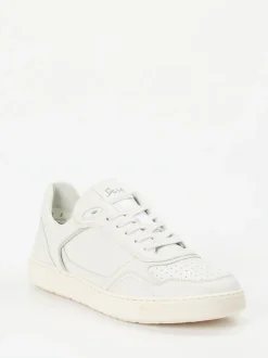 Sioux – Sneaker aus Kalbleder Off-White