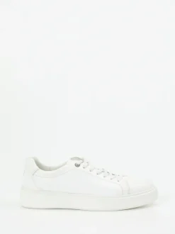 Sioux – Sneaker aus Kalbleder in Weiß
