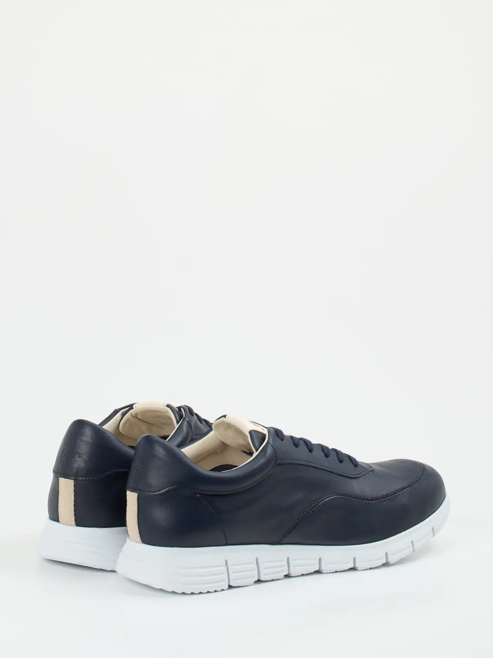 Sioux – Sneaker aus Kalbleder Dunkelblau