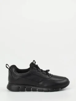 Sioux – Sneaker aus Kalbleder in Schwarz