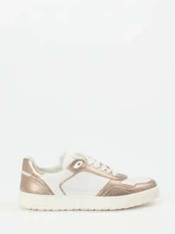 Sioux – Sneaker aus Lammnappa mit Metallic-Finish