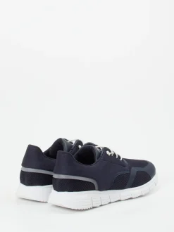 Sioux – Sneaker aus Textil in Dunkelblau