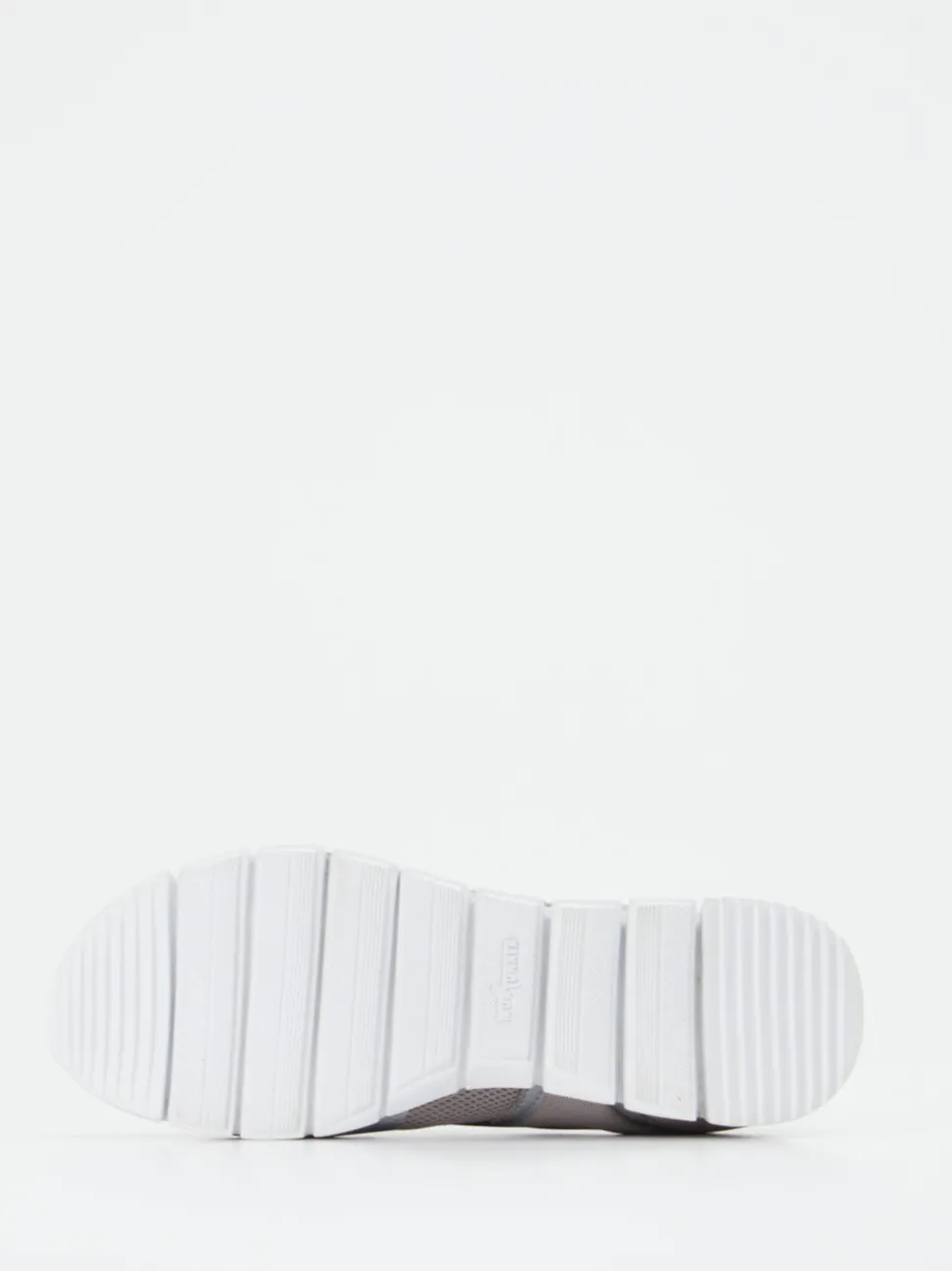 Sioux – Sneaker aus Textil in Hellgrau