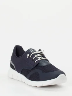 Sioux – Sneaker aus Textil in Dunkelblau
