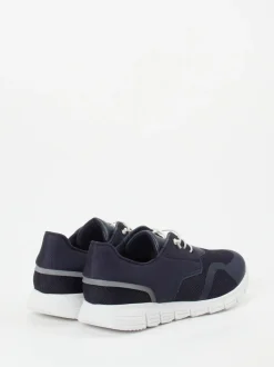 Sioux – Sneaker aus Textil in Dunkelblau