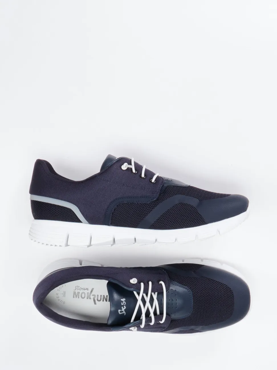 Sioux – Sneaker aus Textil in Dunkelblau