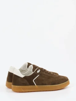 Sioux – Sneaker aus Veloursleder Schokobraun
