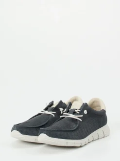 Sioux – Sneaker aus Veloursleder Dunkelblau