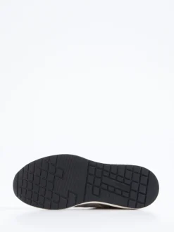 Sioux – Sneaker aus Veloursleder in Beigegrau