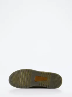 Sioux – Sneaker aus Veloursleder in Olivgrün