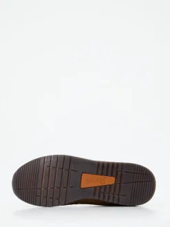 Sioux – Sneaker aus Veloursleder cognacbraun