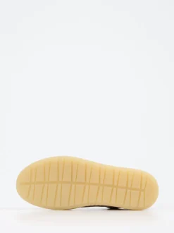 Sioux – Sneaker aus Veloursleder und Glattleder weinrot