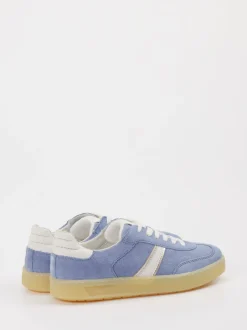 Sioux – Sneaker aus Veloursleder Hellblau