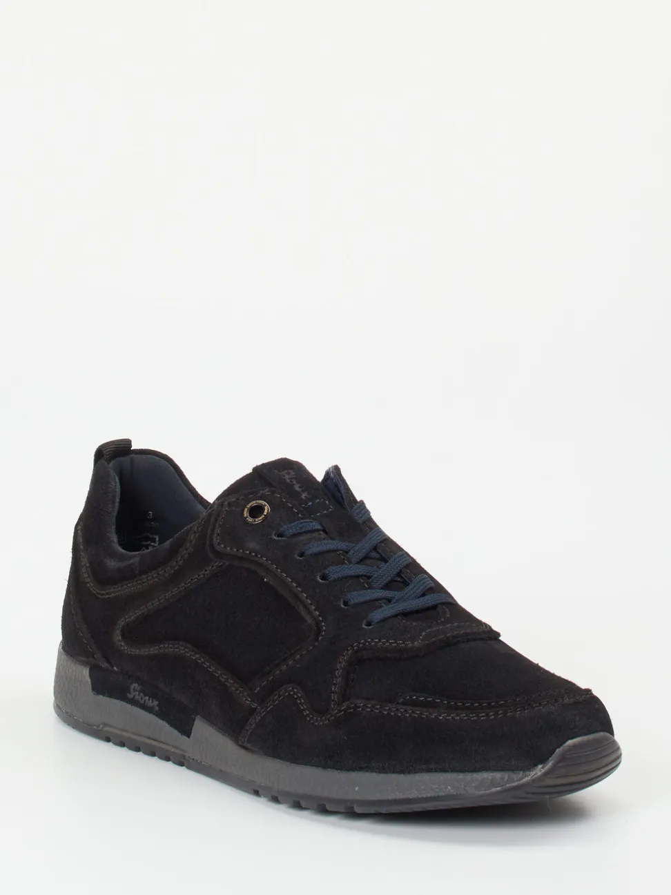Sioux – Sneaker aus Veloursleder in Nachtblau
