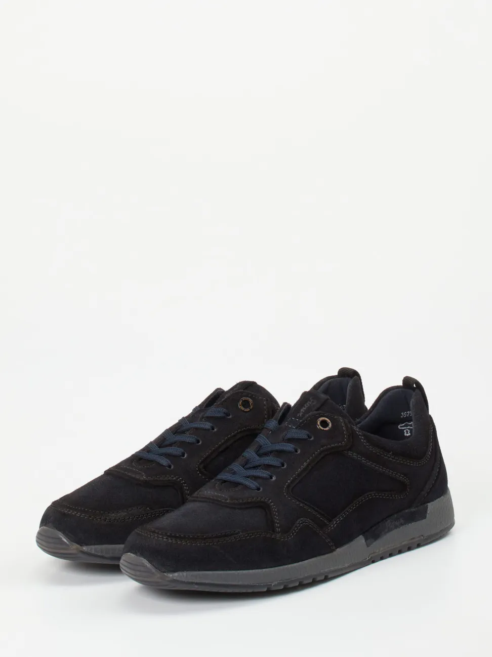 Sioux – Sneaker aus Veloursleder in Nachtblau