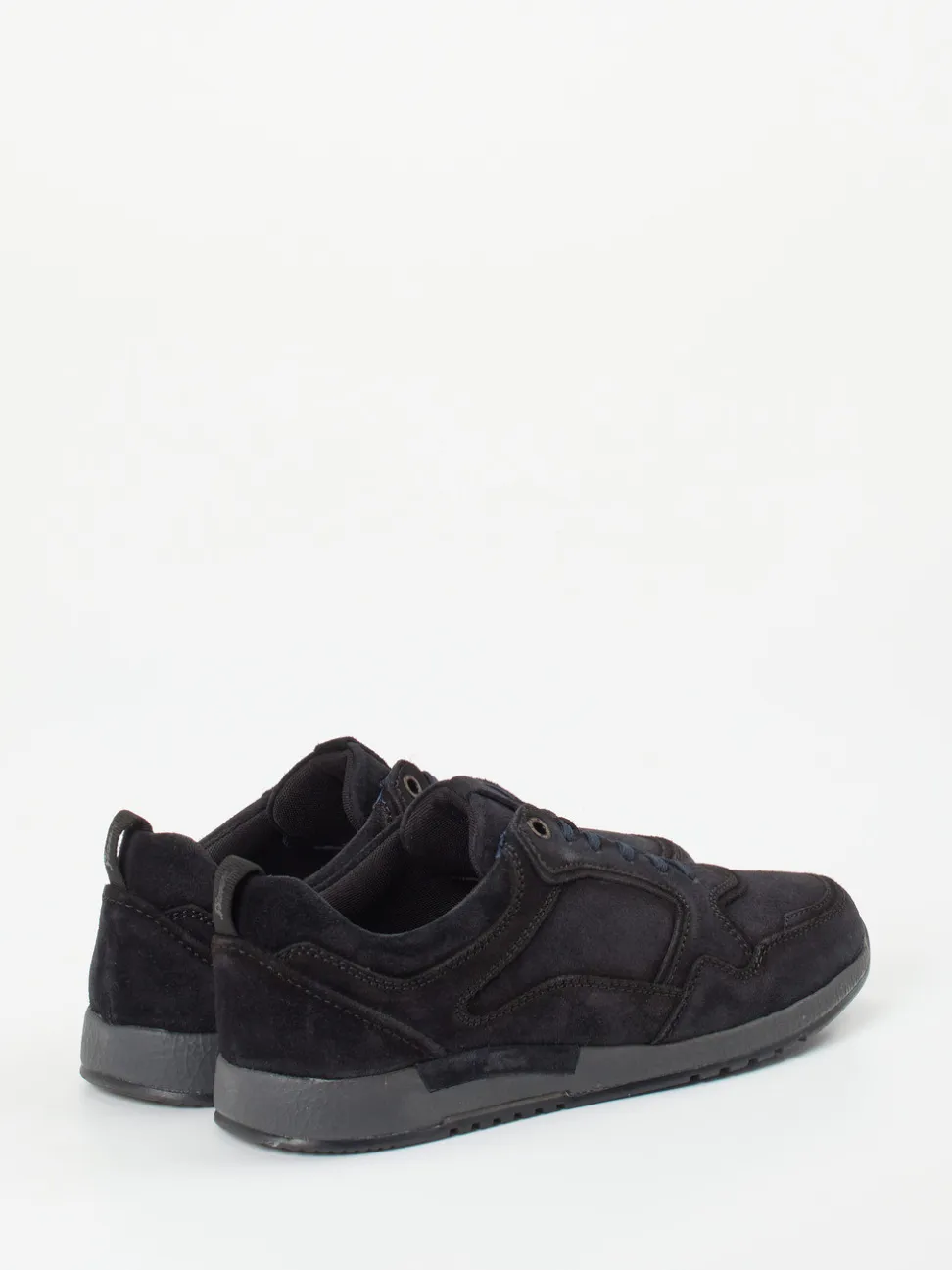 Sioux – Sneaker aus Veloursleder in Nachtblau