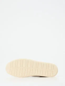 Sioux – Sneaker aus Veloursleder in Hellbeige
