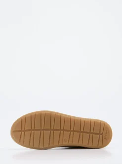 Sioux – Sneaker aus Velourleder in Pastellgelb