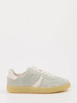 Sioux – Sneaker aus Veloursleder Pastellgrün