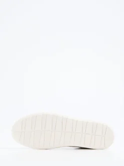 Sioux – Sneaker aus Velour- und Glattleder Weiß