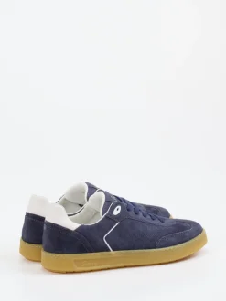 Sioux – Sneaker aus Veloursleder Dunkelblau