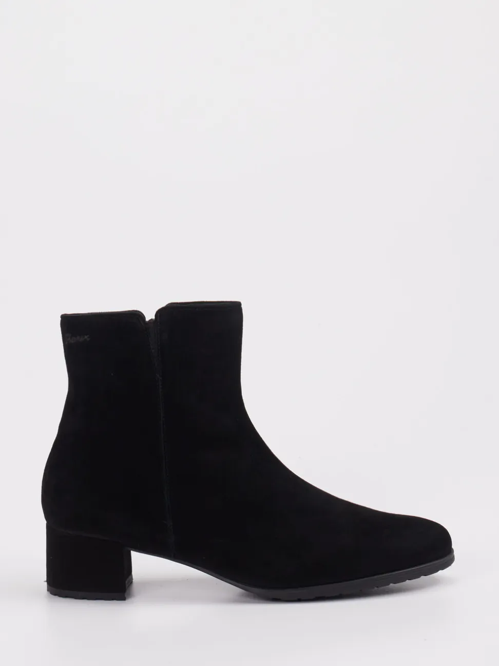 Sioux – Stiefelette aus Veloursleder schwarz