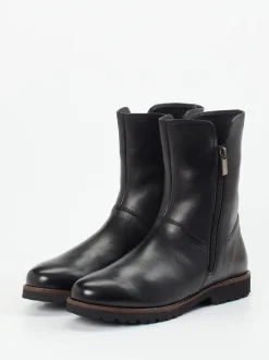 Sioux – Stiefeletten aus Kalbleder in Schwarz