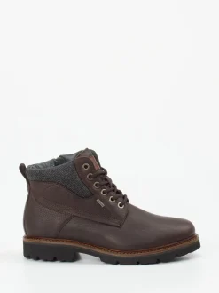 Sioux – Winterboots aus Fettleder dunkelbraun