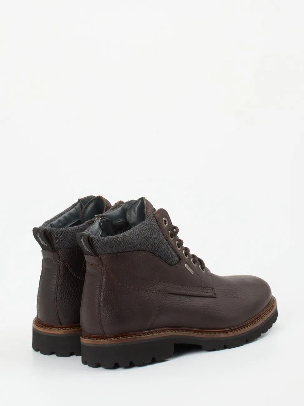 Sioux – Winterboots aus Fettleder dunkelbraun