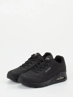Skechers – Chunky Sneaker aus Synthetik schwarz