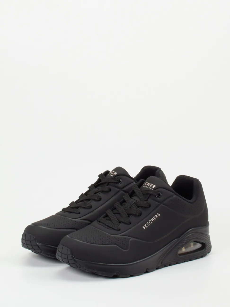 Skechers – Chunky Sneaker aus Synthetik schwarz