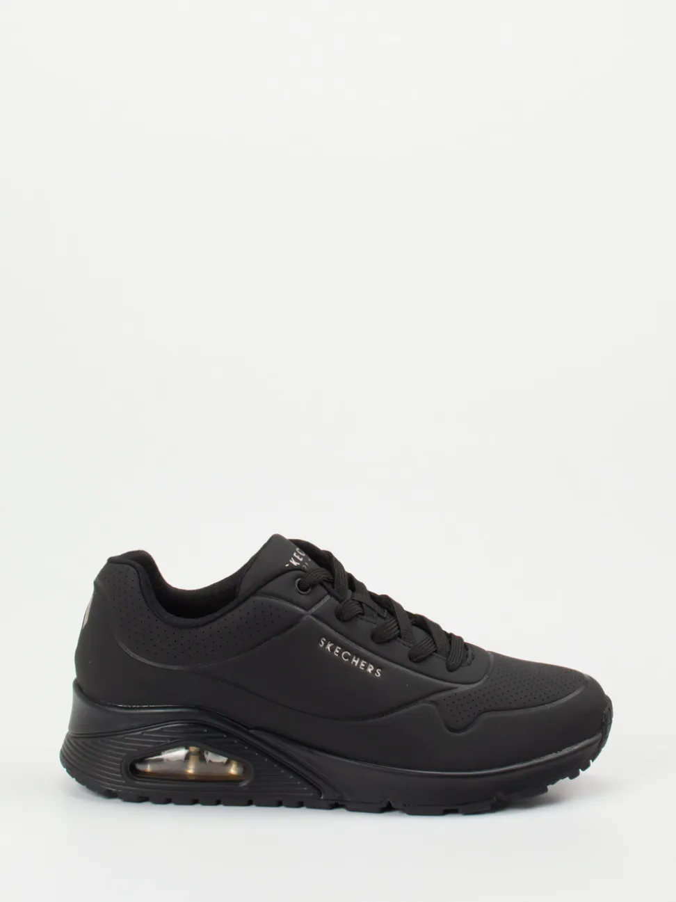 Skechers – Chunky Sneaker aus Synthetik schwarz