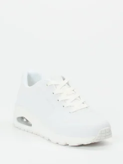 Skechers – Chunky Sneaker aus Synthetik weiß