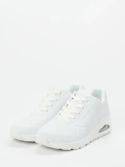 Skechers – Chunky Sneaker aus Synthetik weiß