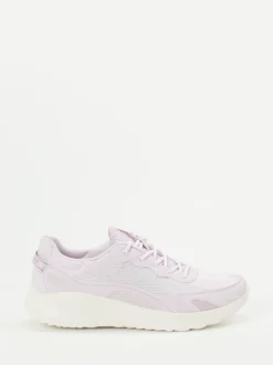 Skechers – Freizeitsneaker aus Textil in Pastellflieder