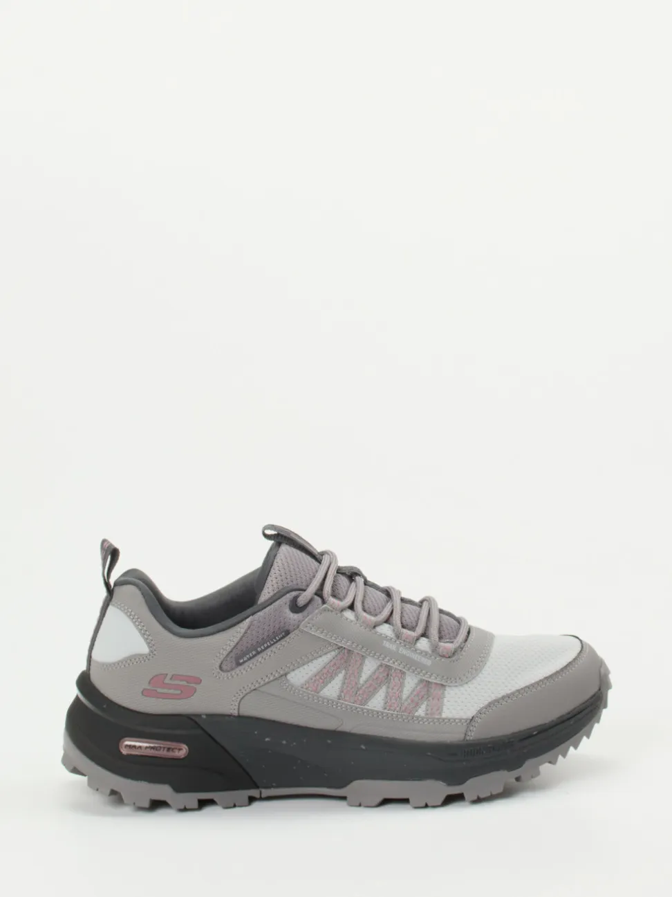 Skechers – Outdoor-Sneaker aus Textil in Hellgrau