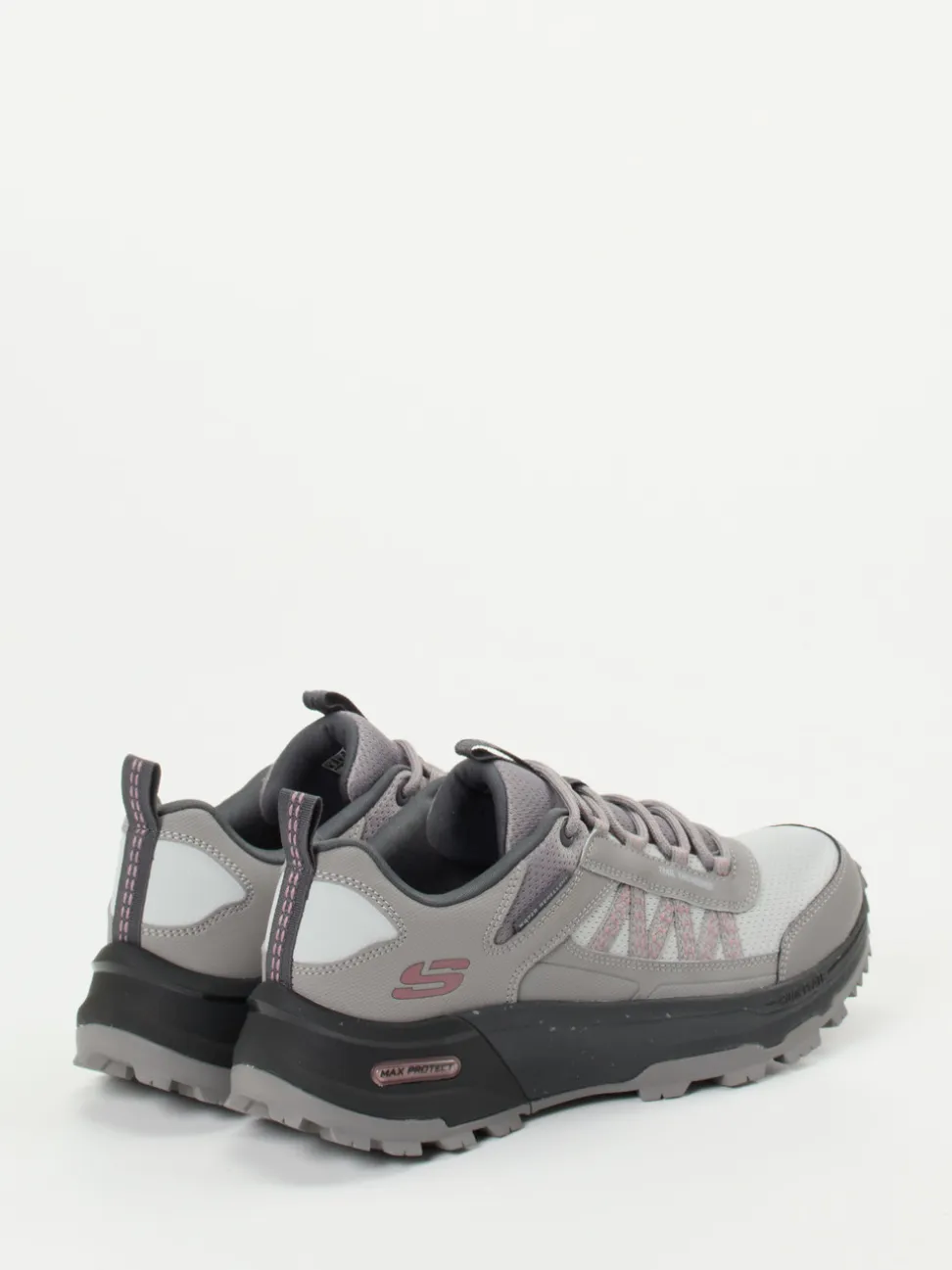 Skechers – Outdoor-Sneaker aus Textil in Hellgrau
